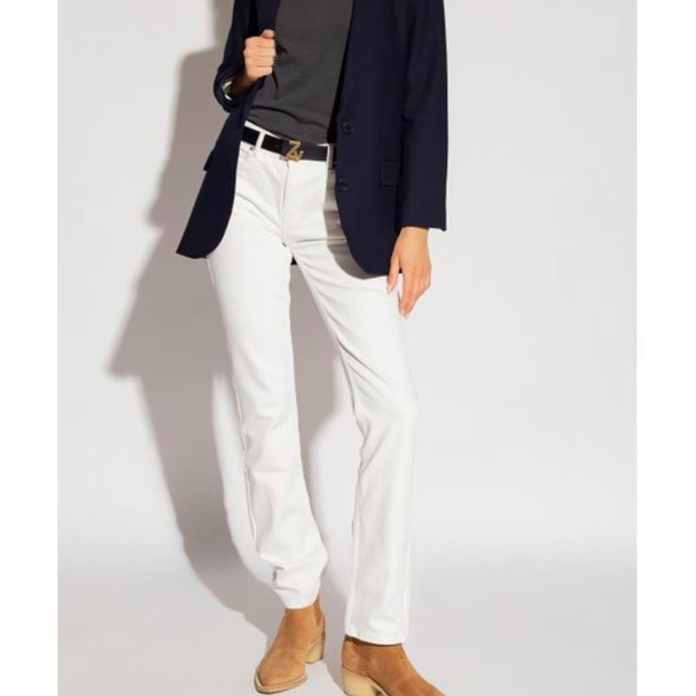 Zadig and Voltaire Skinny White Jeans